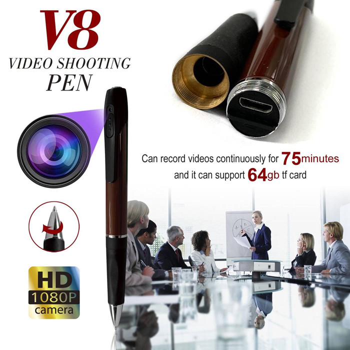 V6 V7 V8 HD 1080P Invisible Hidden Camera Long Time Recording