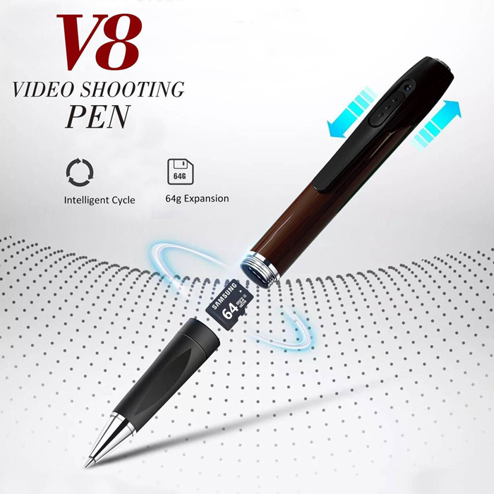 V6 V7 V8 HD 1080P Invisible Hidden Camera Long Time Recording