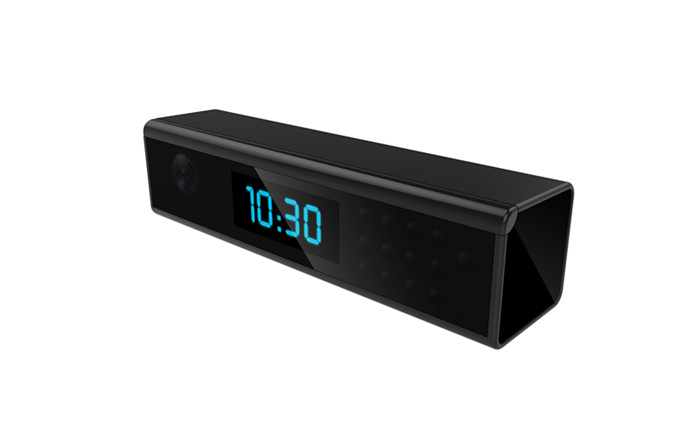 New Hd 1080p P2p Mini Wifi Desk Clock 1 X Clock Dv