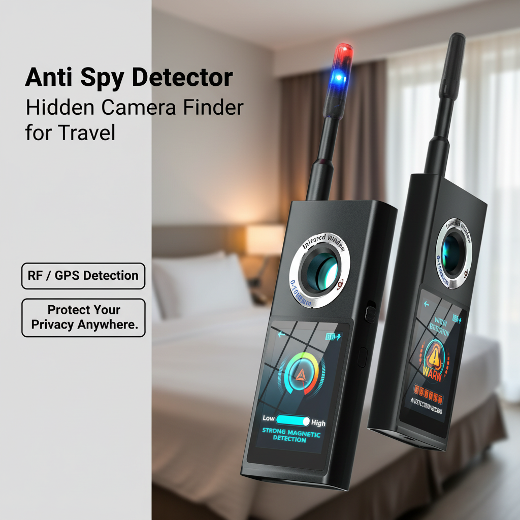 F888 Anti Spy Detector RF GPS Signal Hidden Camera Finder Portable