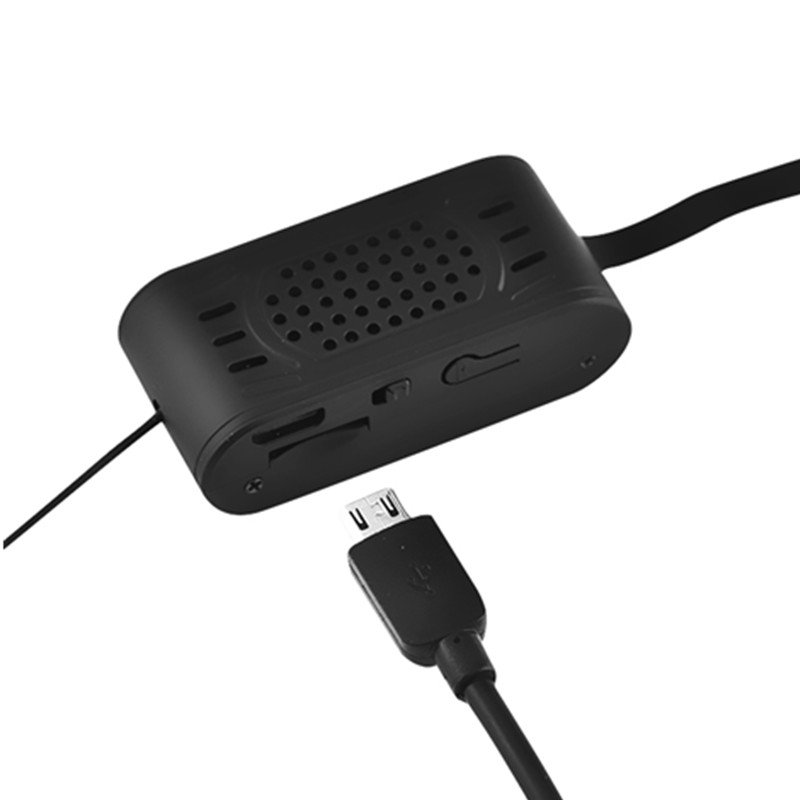 Plug In and Record 1080P HD DVR Do It Yourself Hidden Spy Camera With Audio