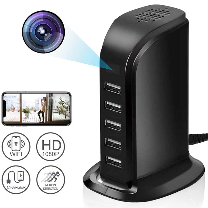 H15 1080P HD mini USB wall charger hidden spy camera WiFi