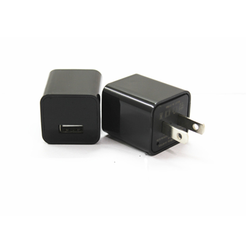 M1 HD 1080P Mini No Hole Charging Head Camera Charger Hidden Camera